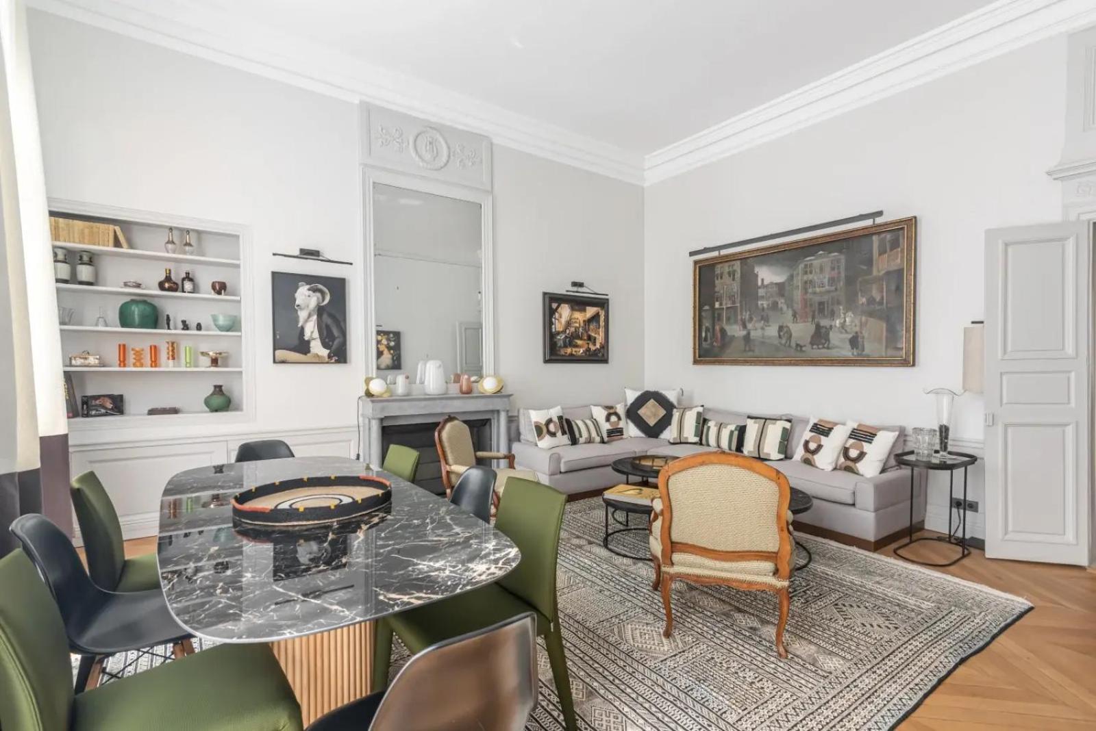 Appartement Luxueux / Historique Proche Bon Marche Paryż Zewnętrze zdjęcie